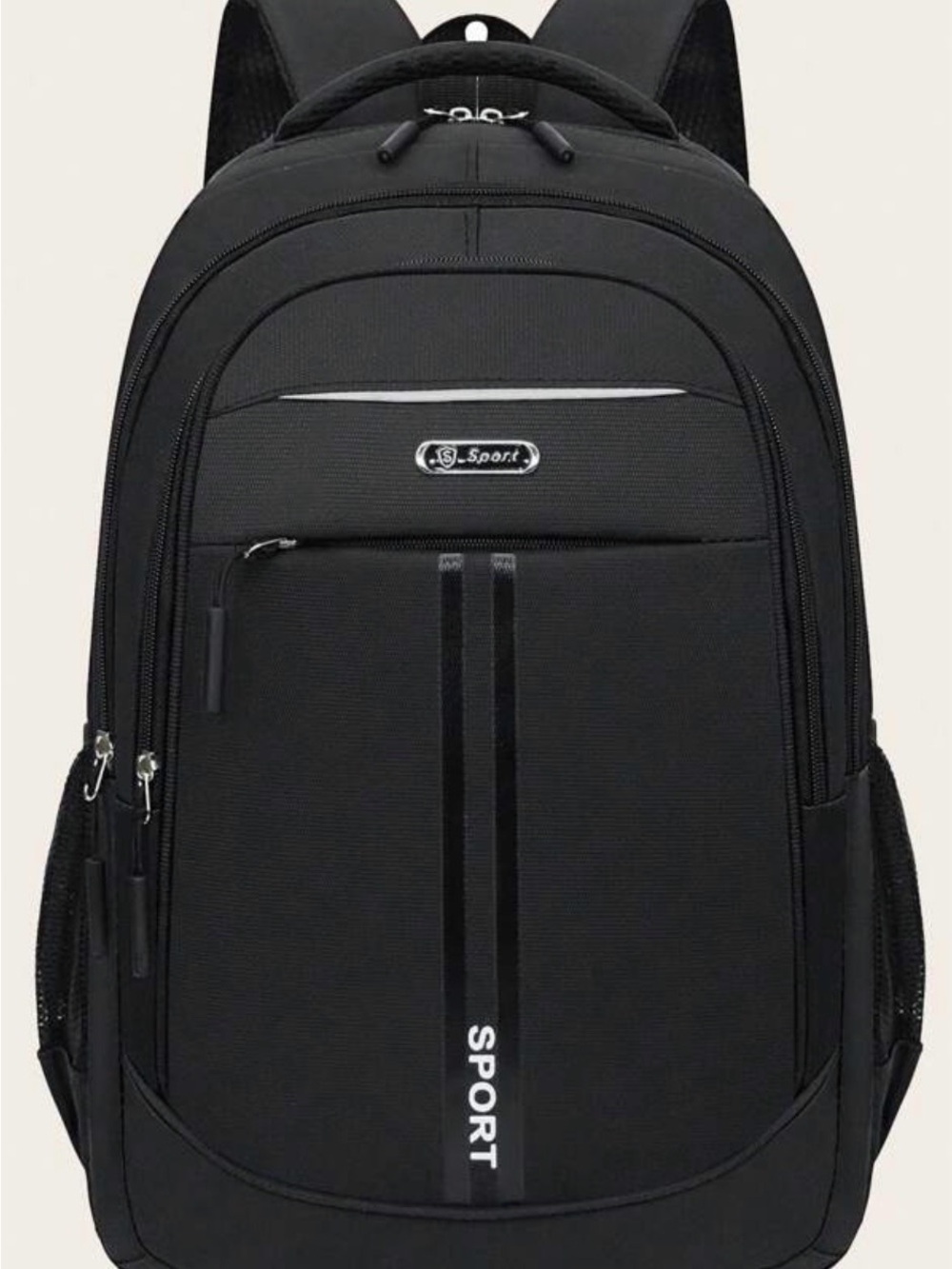 Brand new never used, black backpack! - Picture 2 of 12